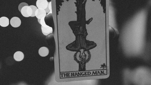 the hanged man card
