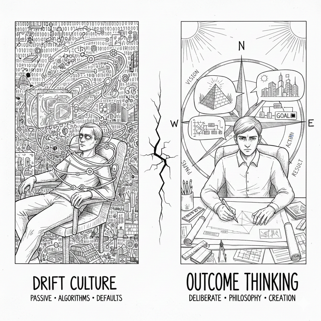 outcome thinking vs drift culture