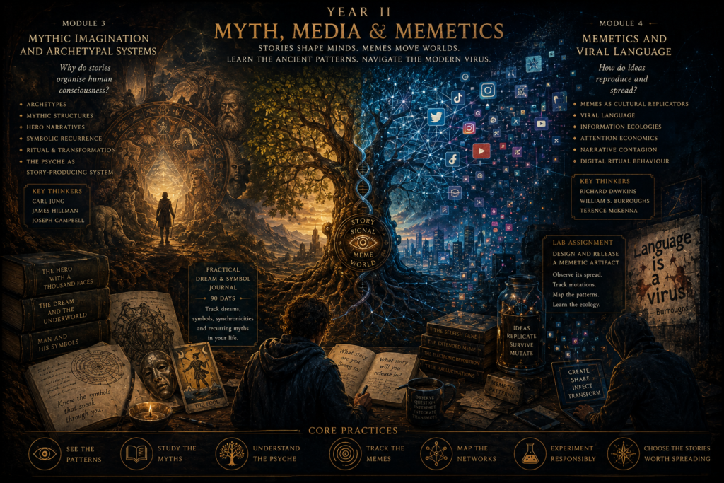 myth, media, memetics